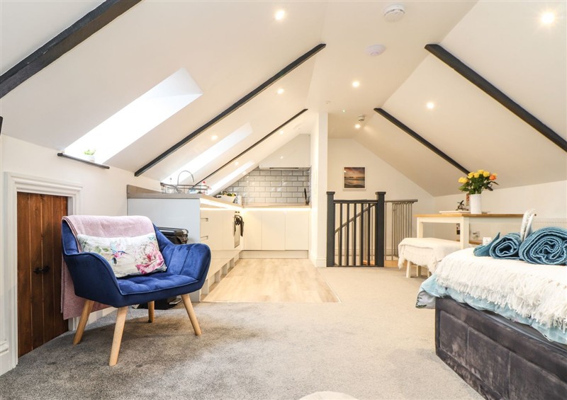 One of the bedrooms at Thomas Chambers, Camborne