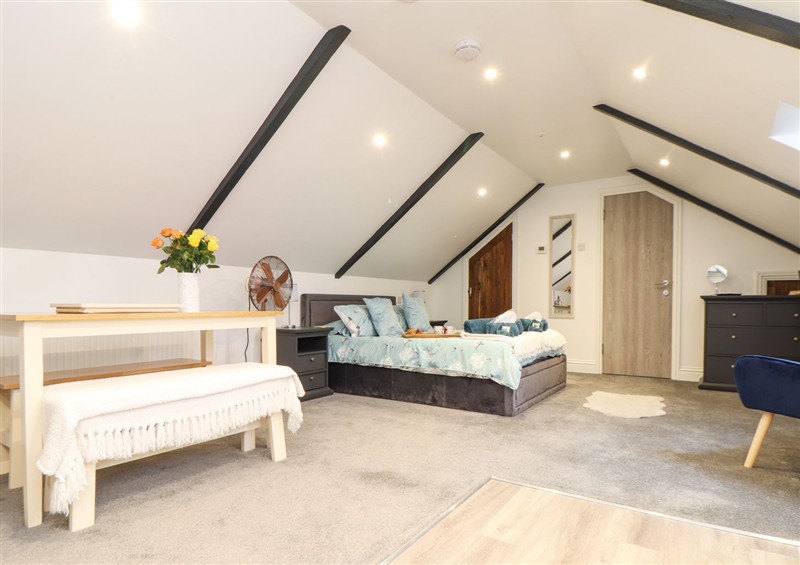 This is a bedroom at Thomas Chambers, Camborne