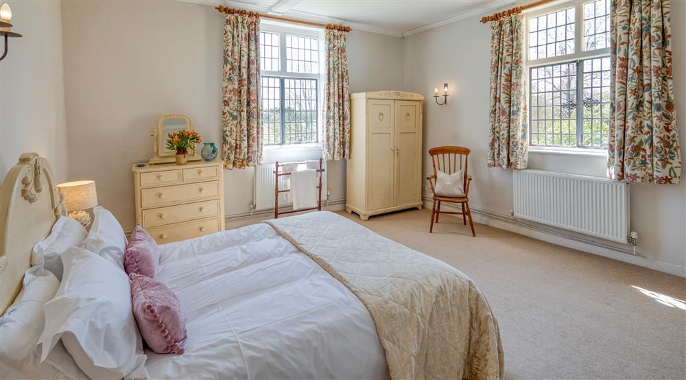 Bedroom one at Thorington Hall in Stoke By Nayland, Suffolk