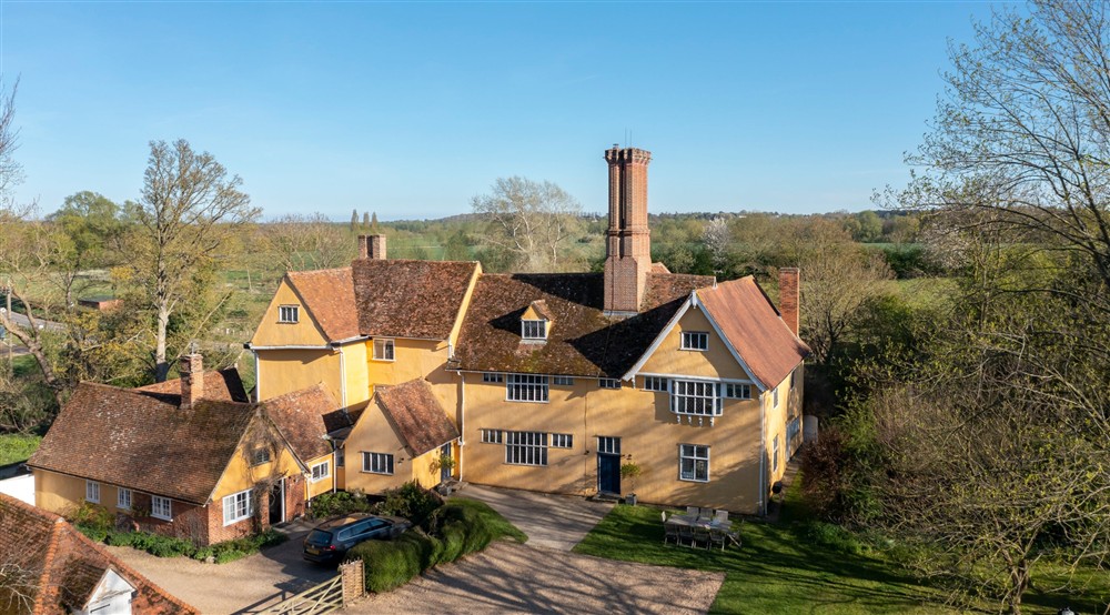 The exterior of Thorington Lodge and Hall, Suffolk