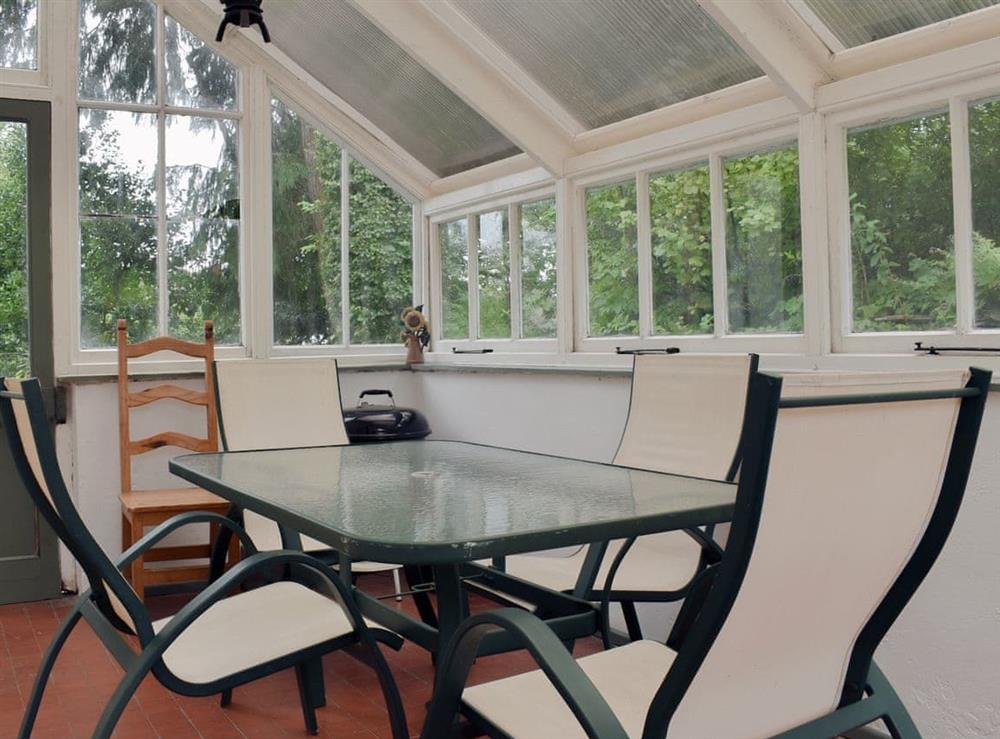 Conservatory at Thorn Cottage in Lowick Green, near Ulverston, Cumbria