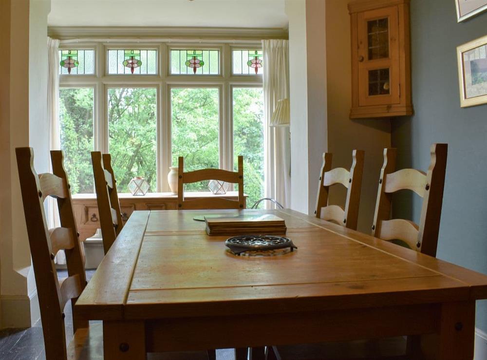 Dining room at Thorn Cottage in Lowick Green, near Ulverston, Cumbria