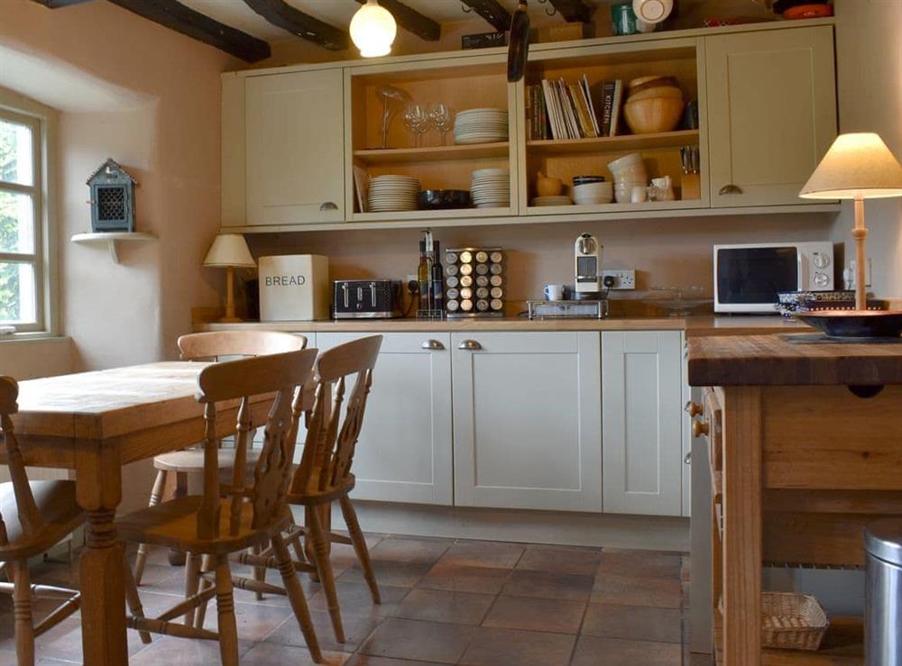 Kitchen at Thorn Cottage in Lowick Green, near Ulverston, Cumbria