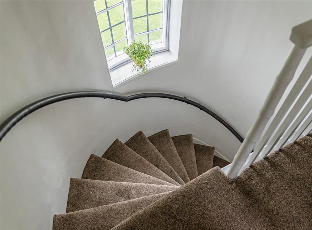 Stairs at Thorn Cottage in Winsford, Somerset