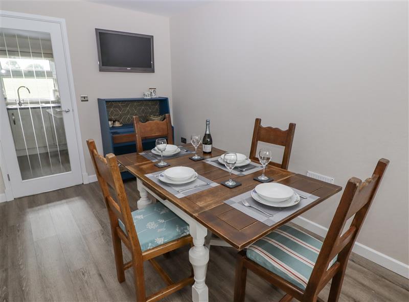 The dining area at Thorn Villa, Blaenffos near Newcastle Emlyn