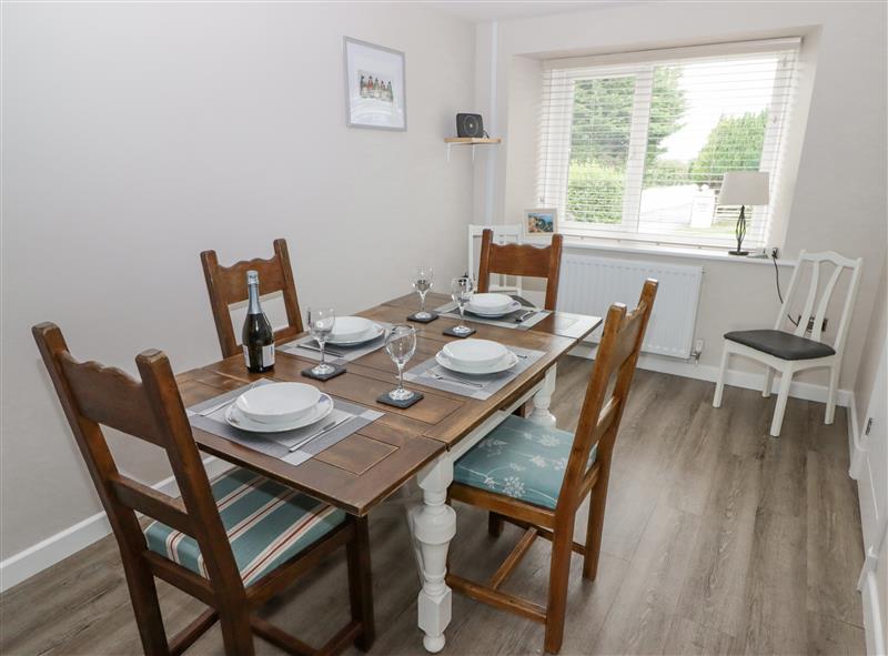 The dining room at Thorn Villa, Blaenffos near Newcastle Emlyn