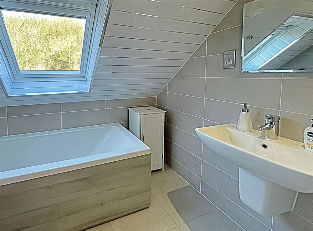 Bathroom at Thornbank in Millport, Isle of Cumbrae, Scotland