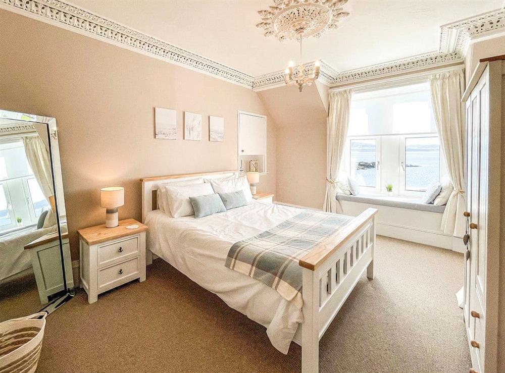 Double bedroom at Thornbank in Millport, Isle of Cumbrae, Scotland