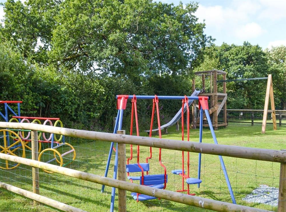 Children’s outdoor recreation area at Hazel, 