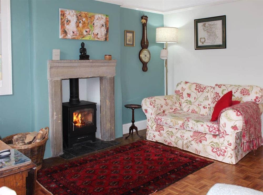 Living room/dining room at Thorncliffe Cottage in Tideswell, near Bakewell, Derbyshire