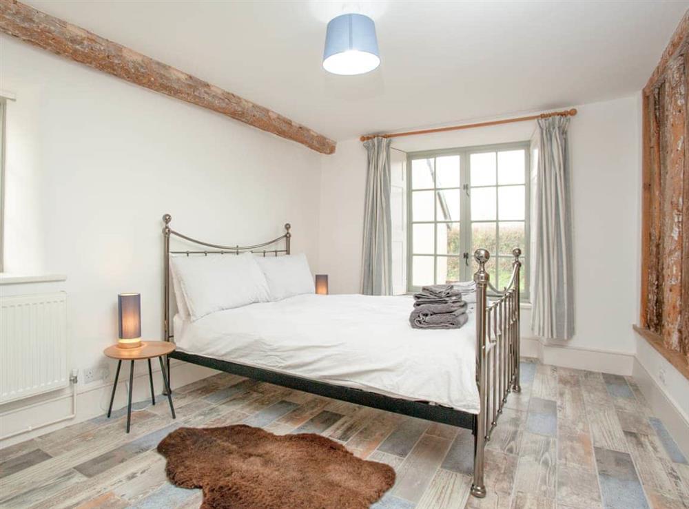 Double bedroom at Thorne Farm Annexe in Lympstone, Devon