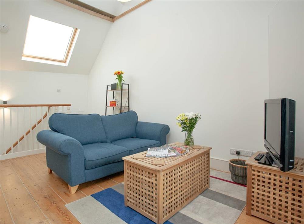 Living area at Thorne Farm Annexe in Lympstone, Devon