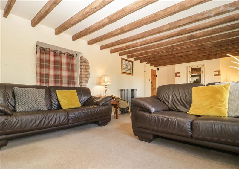 The living room at Thorneybees House, Creech St Michael near Taunton