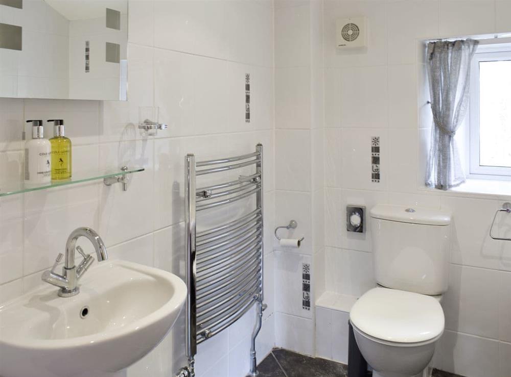 En-suite at Thorneymire Cottage in Appersett, near Hawes, North Yorkshire