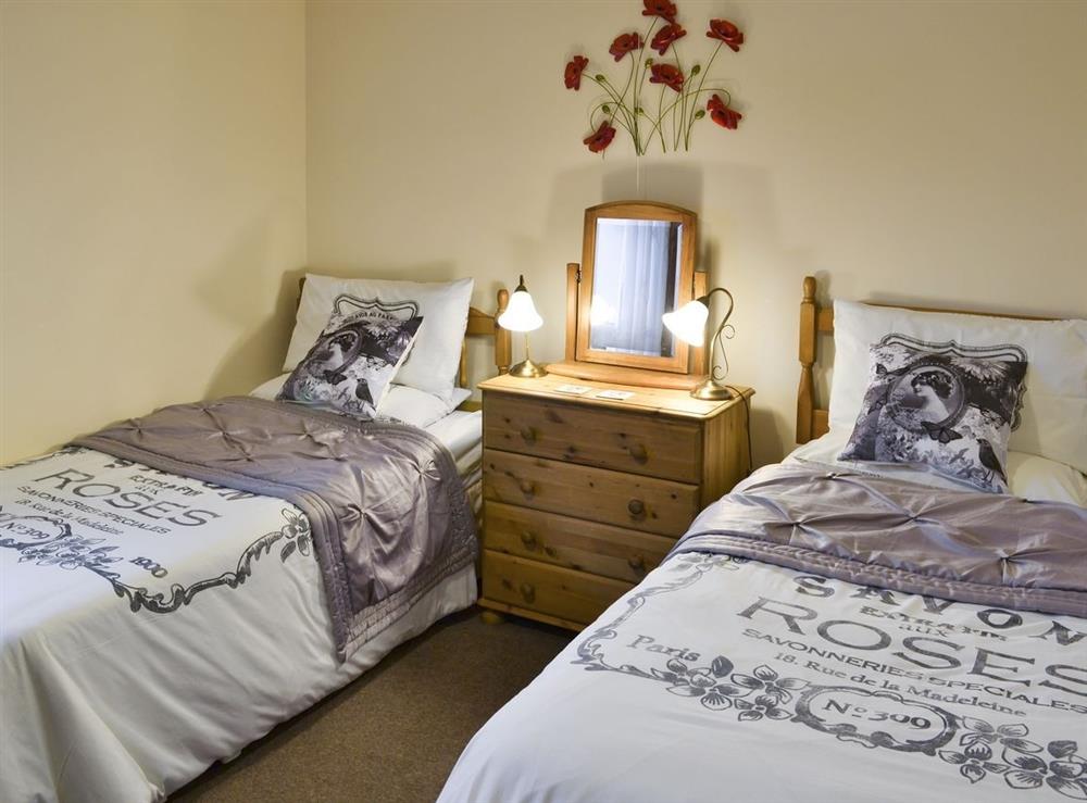 Twin bedroom at Thorneywaite View in Glaisdale, North Yorkshire