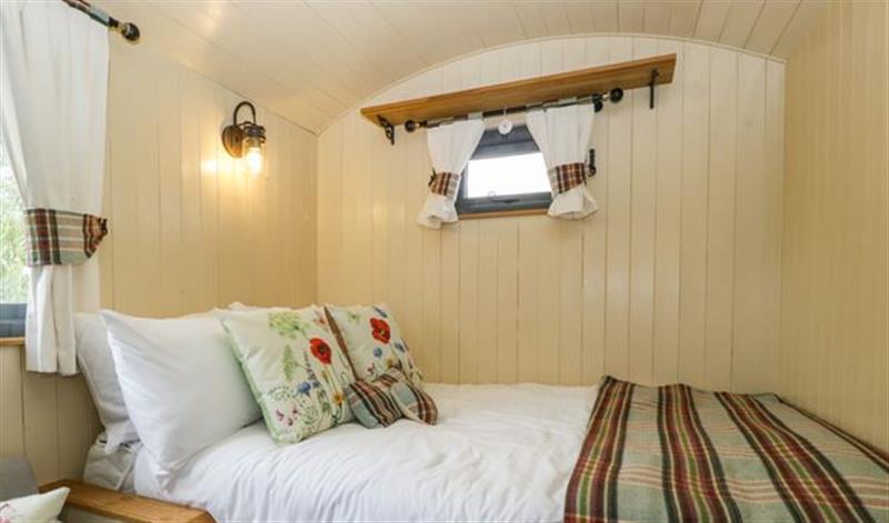 One of the bedrooms at Thornhills Lodge, Othery near Middlezoy