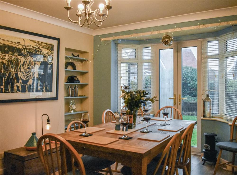 Dining room at Thornlea in Whitby, North Yorkshire