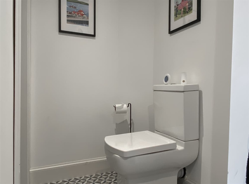 Utility room at Thornlie in Blairemore, near Dunoon, Argyll