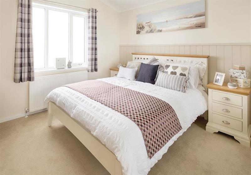 Double bedroom in Lakeview 1 at Thornton Lodge Country Retreats in Easingwold, York