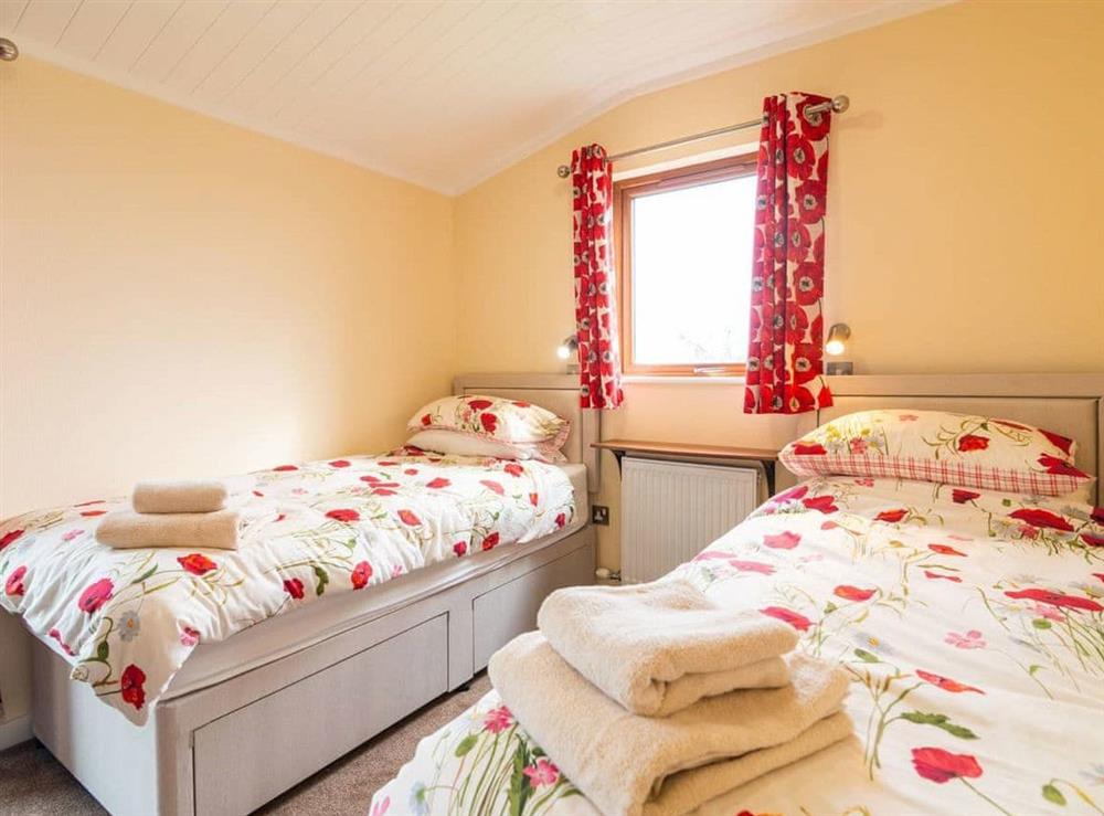 Twin bedroom at Thornton Park Holiday Home in Ripponden, West Yorkshire