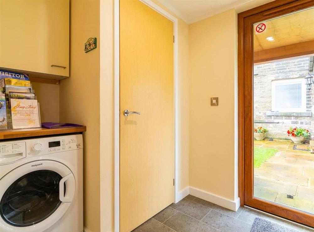 Utility room at Thornton Park Holiday Home in Ripponden, West Yorkshire