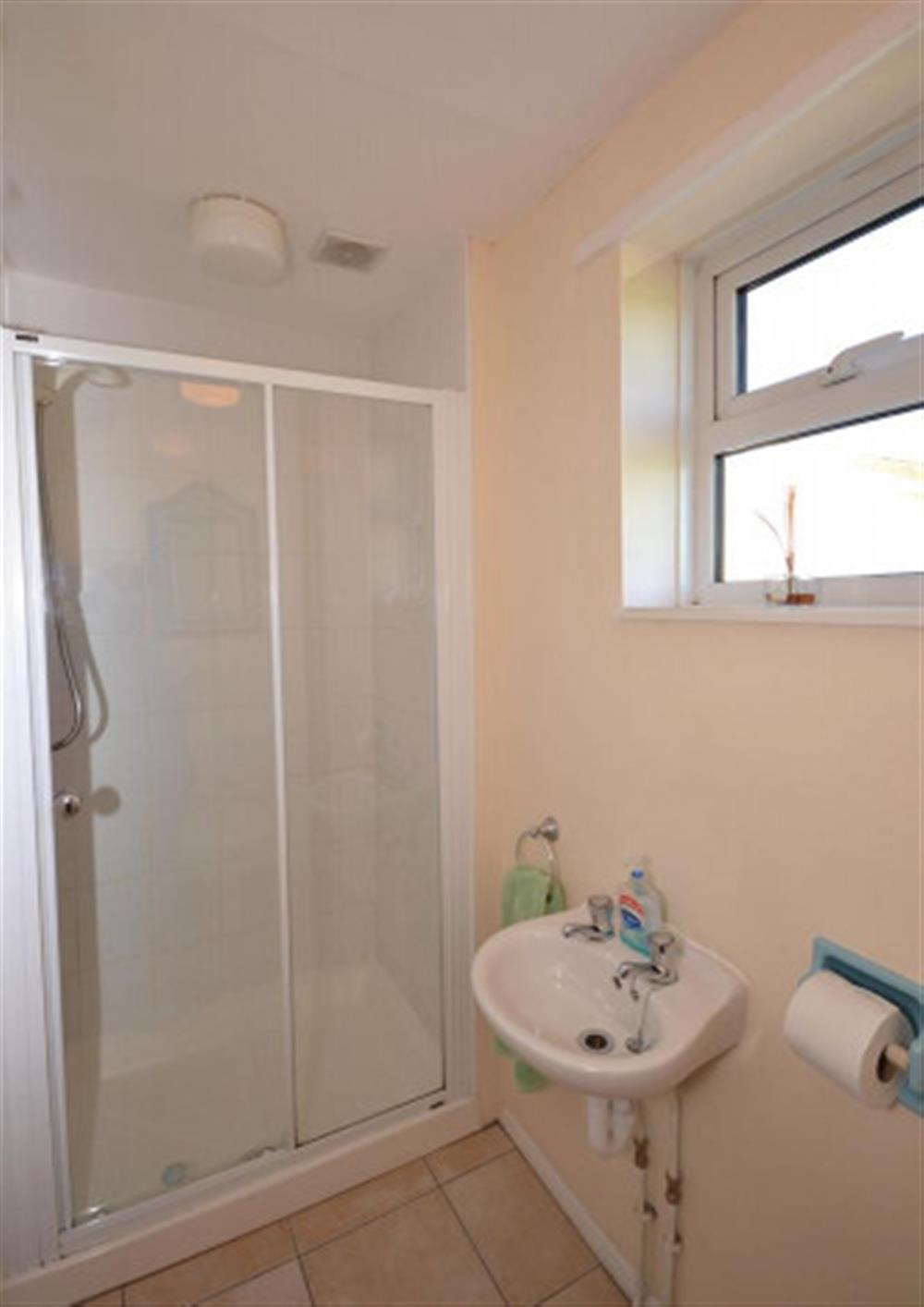 First floor shower room at Thorpe Arnold Major in Thurlestone