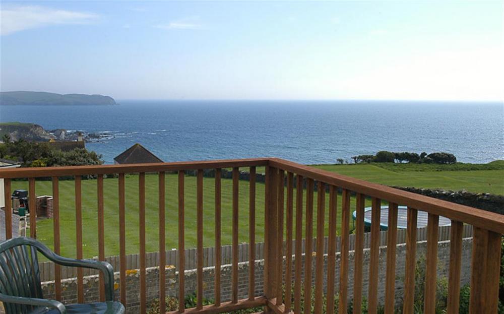 View from the Balcony of Thorpe Arnold Minor at Thorpe Arnold Minor in Thurlestone