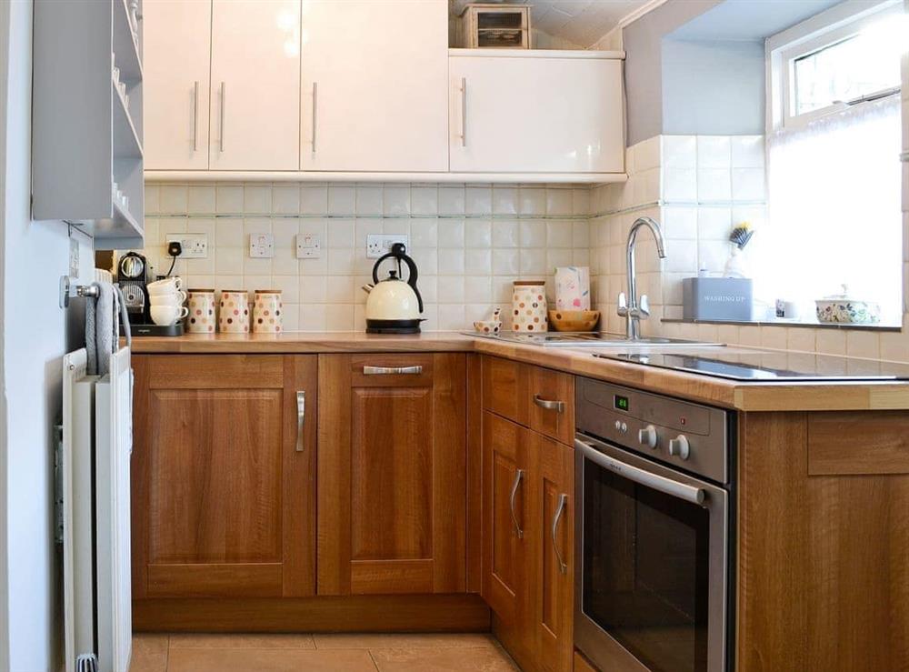 Well proportioned and appointed kitchen at Thorpe Cottage in Masham, North Yorkshire
