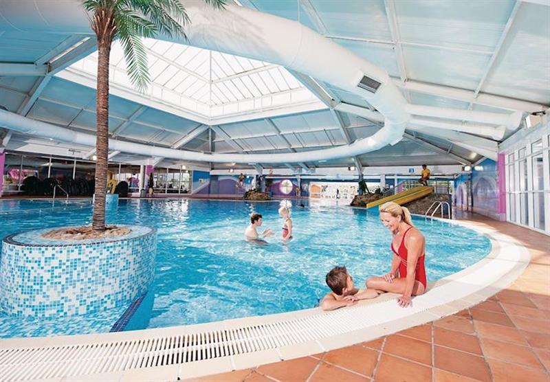 Indoor heated pool at Thorpe Park Holiday Centre in Cleethorpes, Lincolnshire