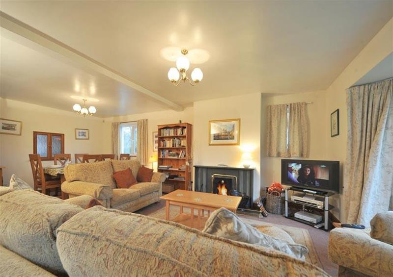 Relax in the living area at Thrang View, Langdale