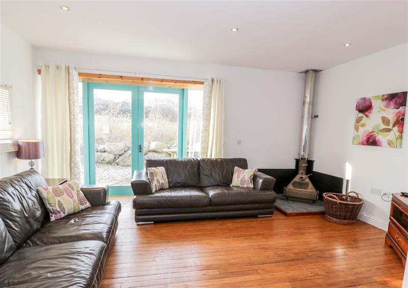 Living room at Threave Cottage, Dalbeattie, Kirkcudbrightshire
