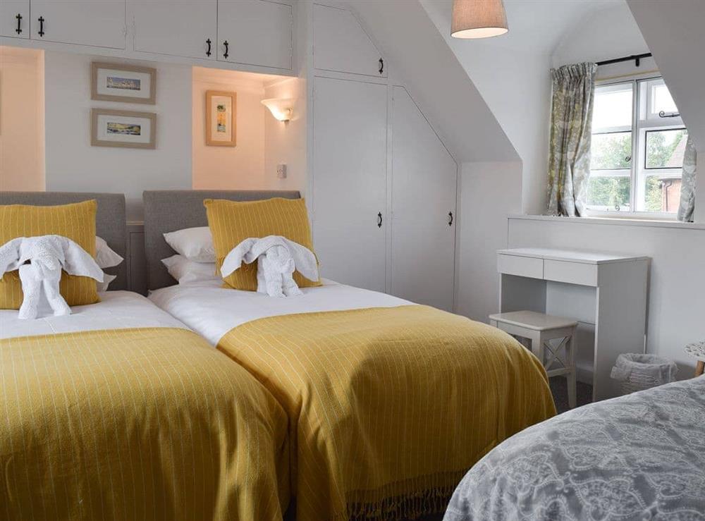 Double or twin bedroom at Three Batch Cottages in Chaddesley Corbett, near Bromsgrove, Worcestershire