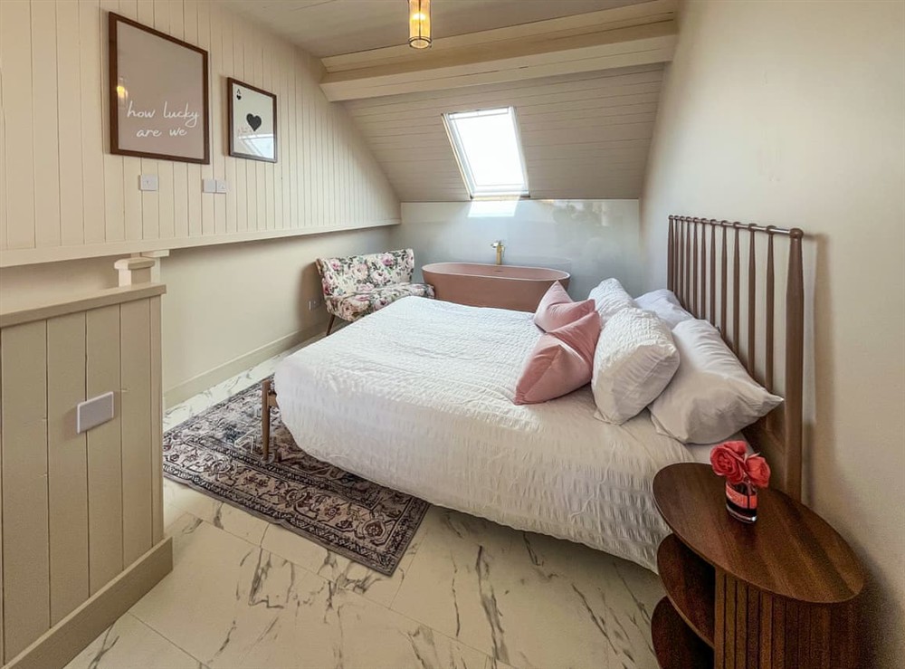Double bedroom at Three Chapel Court in Cockermouth, Cumbria