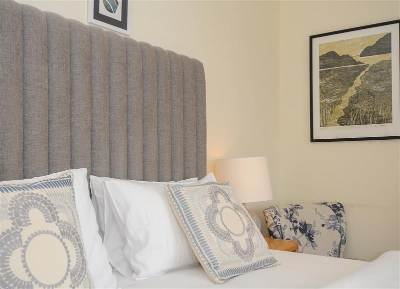 One of the 4 bedrooms at Three Chimneys, St. Levan near Porthgwarra