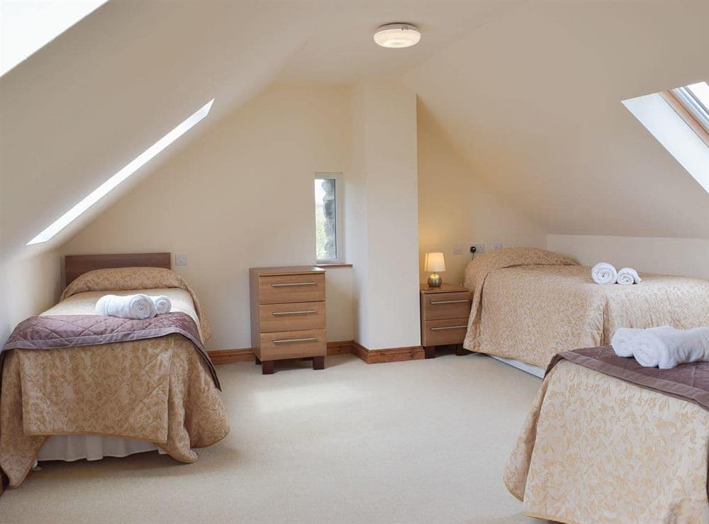 Triple bedroom at Ty-Canol, 