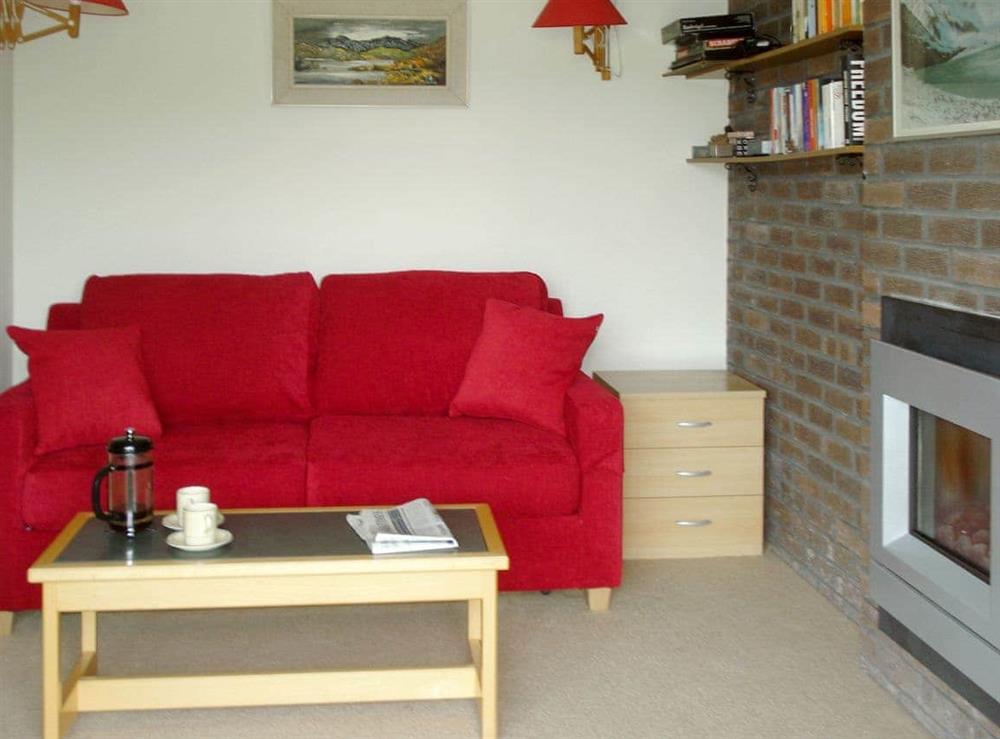 Cosy living room at Three Fells in Ambleside, Cumbria