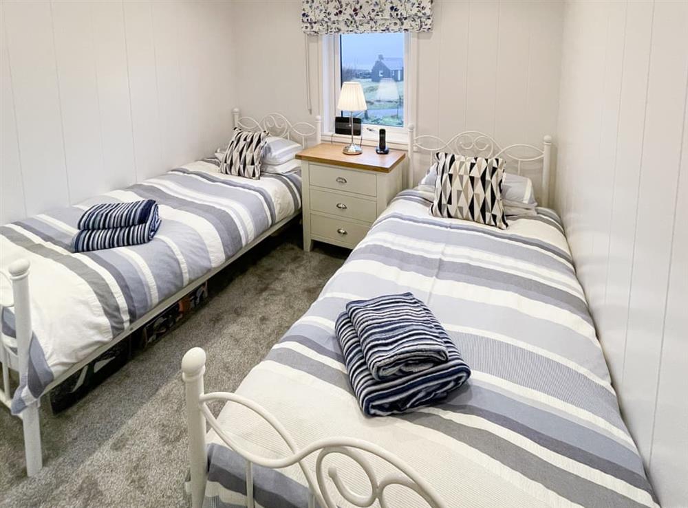 Twin bedroom at Three in Isle of North Uist, Scotland