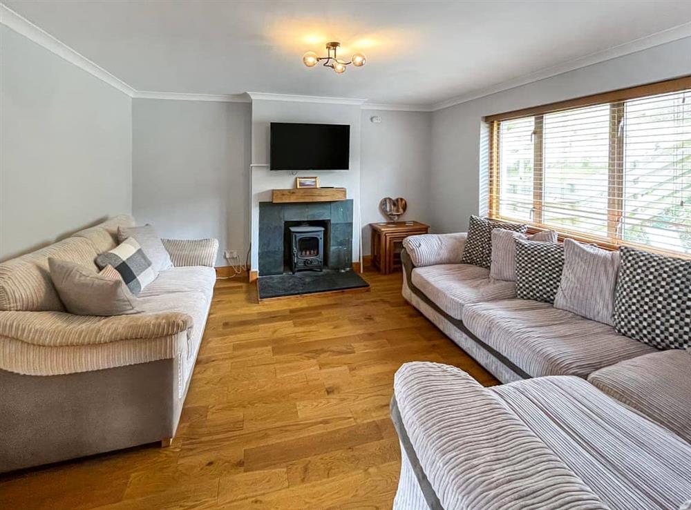 Living area at Three Lagg in Dornie, Ross-Shire