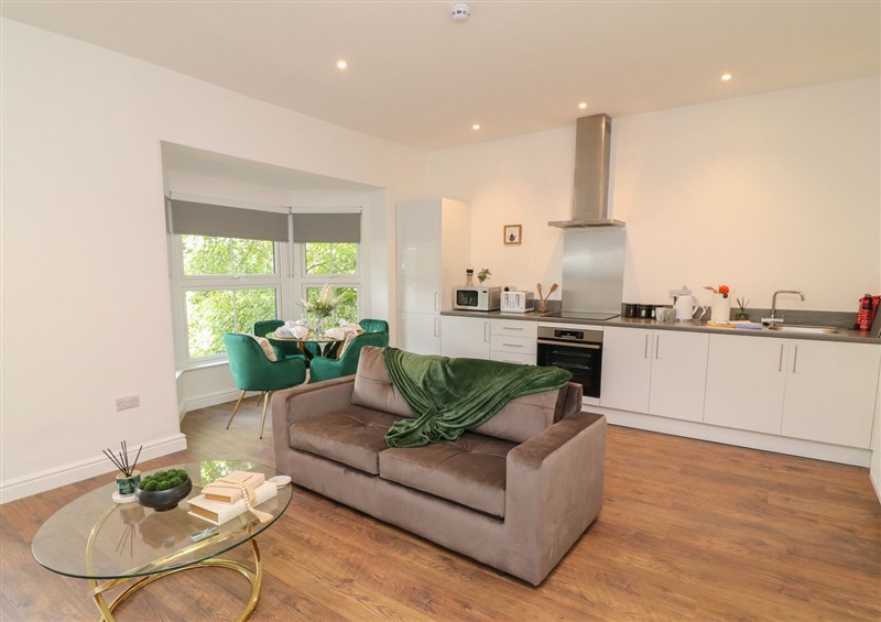 The living room at Three, Peterborough