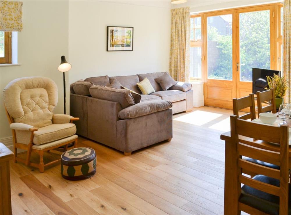 Delightful sunny living area at Three The Boulevard in Sheringham, Norfolk, England