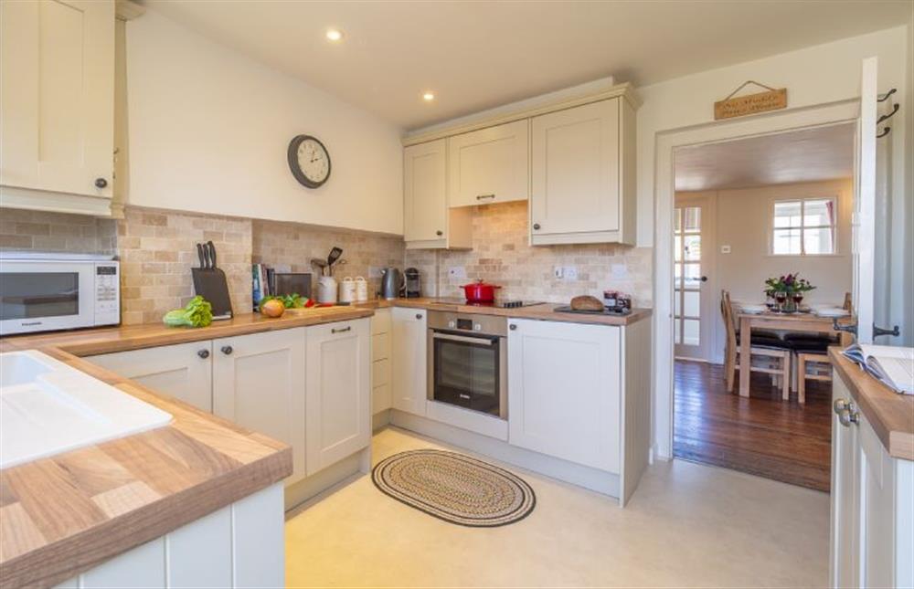 Ground floor: Modern well-equipped kitchen at Three Tuns, Great Walsingham