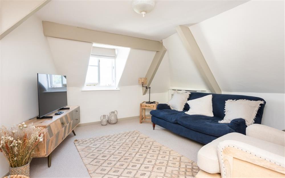 Comfortable and cosy separate sitting room. at Three Views in Dartmouth