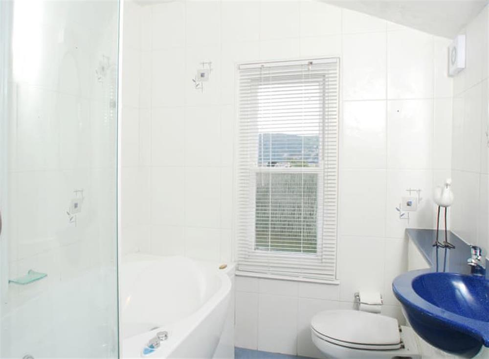 Bathroom at Three Views in Dartmouth & Kingswear, South Devon