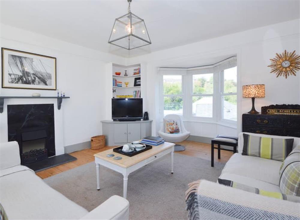 Living room at Three Views in Dartmouth & Kingswear, South Devon