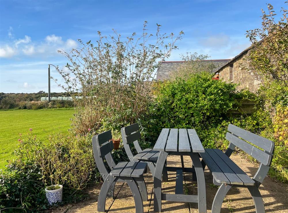 Outdoor eating area