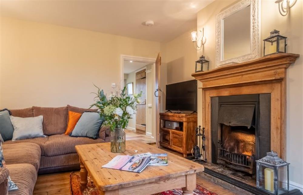Thyme Cottage has a cosy sitting room at Thyme Cottage, Thornham near Hunstanton