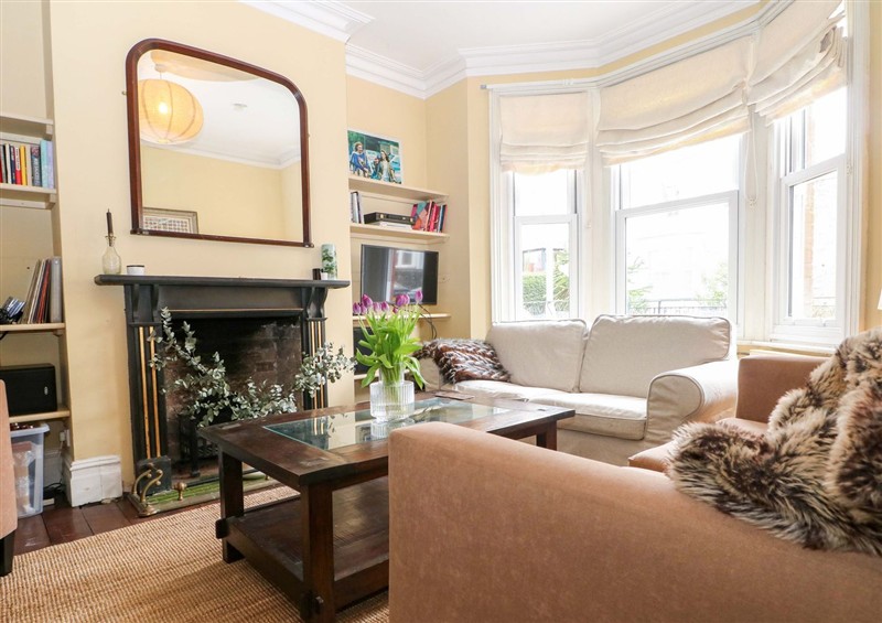 The living room at Tickety-Boo, Broadstairs