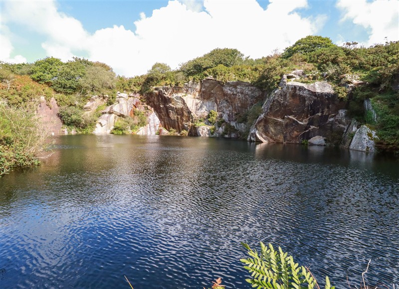 The area around Tickeydoo, Tor Down Quarry