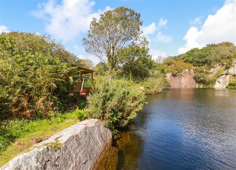 The setting around Tickeydoo, Tor Down Quarry