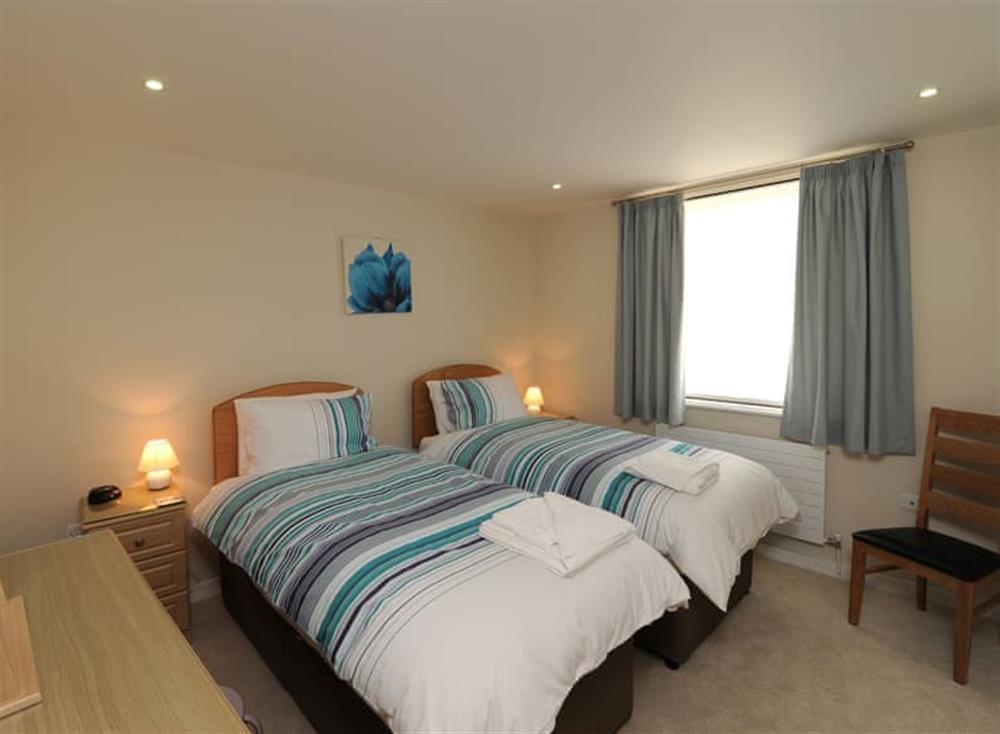 Twin bedroom at Tidal Bay, Horizon View in North Devon, Westward Ho!